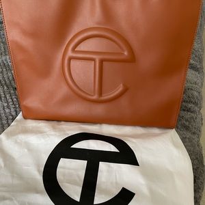 NWOT Telfar embossed Logo Tote Bag
